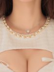 画像16: 【an /アン】 リボン/ フロントジッパー/ チェーン/  ツイード/ ノースリーブ/ タイト/ ミニドレス/ キャバドレス[OF05] (16)
