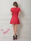 レッド　モデル：如月れい　身長：156cm　着用サイズ：Sサイズ