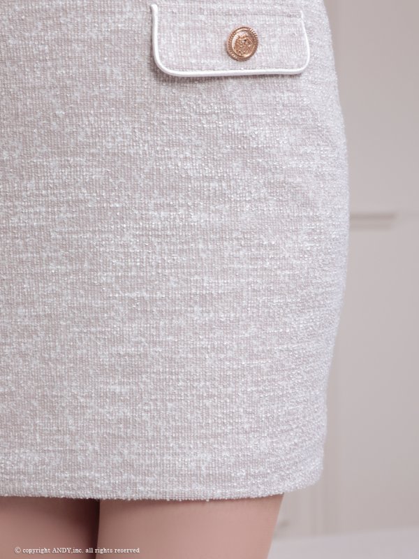 ベージュ モデル：ももか　身長：156cm　着用サイズ：Sサイズ