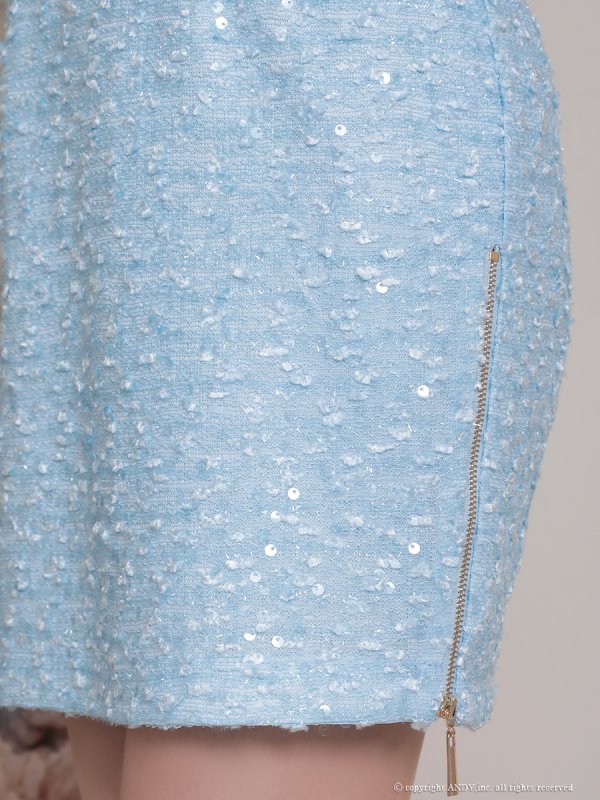 ブルー モデル:ももか 身長:156cm 着用サイズ:Sサイズ