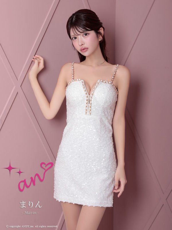 ホワイト モデル:まりん 身長:164cm 着用サイズ:Sサイズ