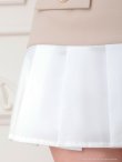 ベージュxホワイト モデル：まりん　着用サイズ：Sサイズ