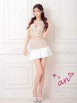 ベージュxホワイト モデル：まりん　着用サイズ：Sサイズ