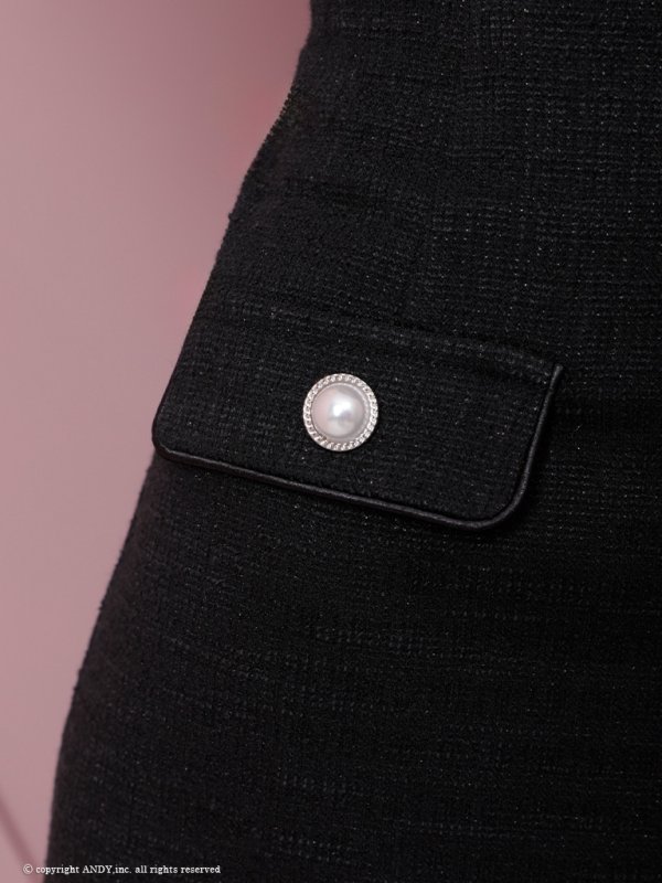 ブラック モデル:まりん 身長:164cm 着用サイズ:Sサイズ