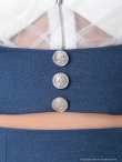 ホワイトxインディゴ　モデル：まりん　着用サイズ：Sサイズ