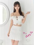 ホワイト モデル：まりん　着用サイズ：Sサイズ