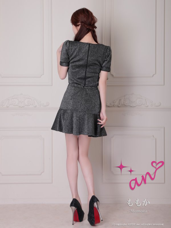 ブラック モデル:ももか 身長:156cm 着用サイズ:Sサイズ