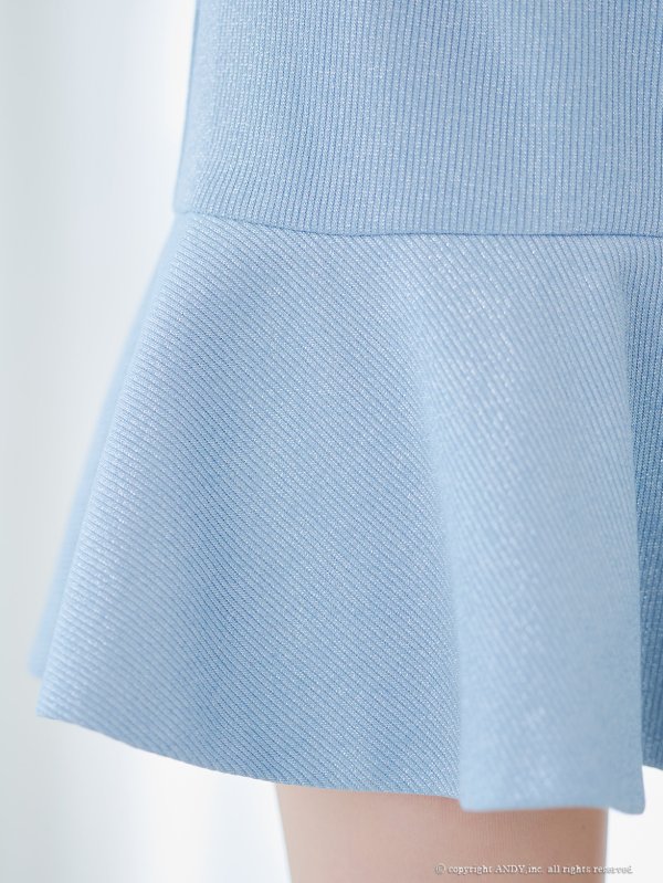 ブルー モデル:姫乃まゆ 身長:153cm 着用サイズ:Sサイズ