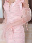 ピンク　モデル：まりん　身長：164cm　着用サイズ：Sサイズ
