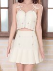 イエロー モデル：まりん　身長：164cm　着用サイズ：Sサイズ