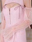 ピンク　モデル：まりん　身長：164cm　着用サイズ：Sサイズ