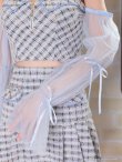 ブルー モデル：まりん　身長：164cm　着用サイズ：Sサイズ