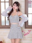 ブルー モデル：まりん　身長：164cm　着用サイズ：Sサイズ