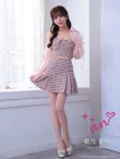 ピンク モデル：姫乃まゆ　身長：153cm　着用サイズ：Sサイズ