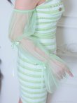 ライトグリーン　モデル：天使かんな　着用サイズ：Sサイズ