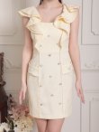 イエロー モデル：ももか　身長：156cm　着用サイズ：Sサイズ