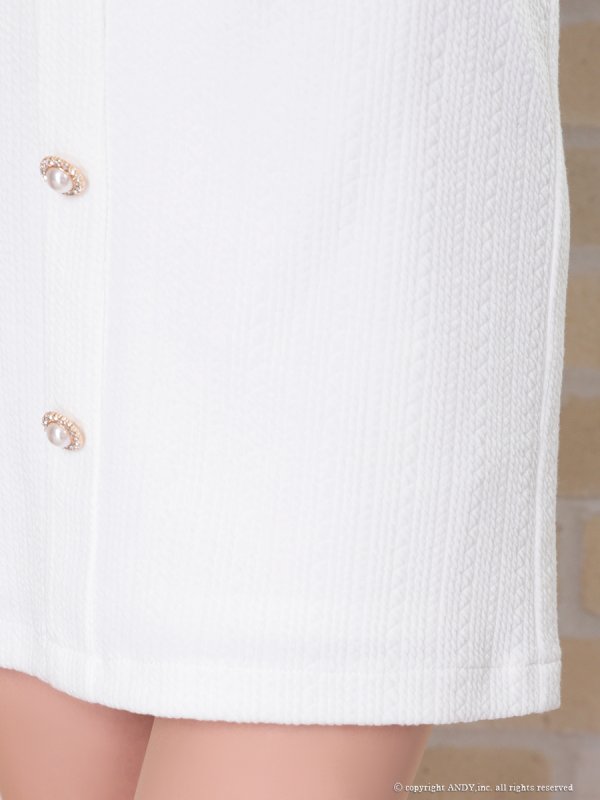 ホワイト モデル:まりん 身長:164cm 着用サイズ:Sサイズ