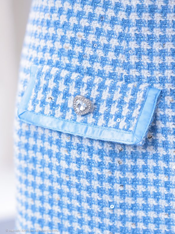 ブルー モデル:姫乃まゆ 身長:153cm 着用サイズ:Sサイズ