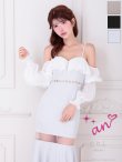 ホワイト モデル：まりん　身長：164cm　着用サイズ：Sサイズ
