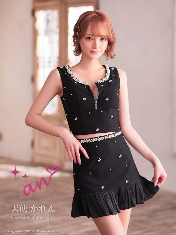 ブラック モデル:天使かれん 着用サイズ:Sサイズ