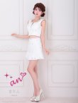 ホワイト モデル：まりん　身長：164cm　着用サイズ：Sサイズ