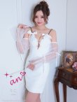 ホワイト モデル：りこ　着用サイズ：Sサイズ