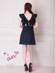 ネイビー　モデル：ももか　身長：156cm　着用サイズ：Sサイズ