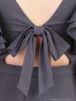 グレー モデル：りな　身長：160cm　着用サイズ：Sサイズ