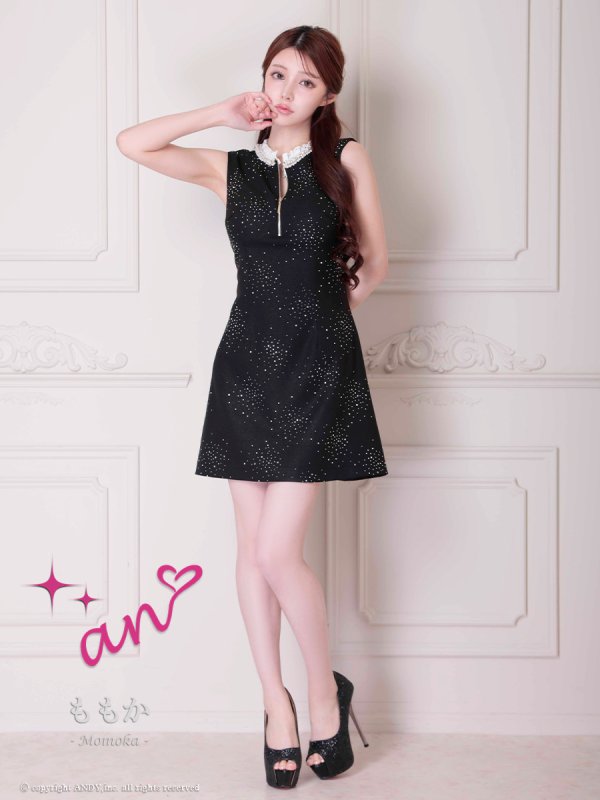 ブラック モデル:ももか 身長:156cm 着用サイズ:Sサイズ