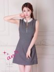 グレー モデル：ももか　身長：156cm　着用サイズ：Sサイズ