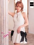 ホワイトxブラック　モデル：天使かれん　身長：163cm　着用サイズ：Sサイズ