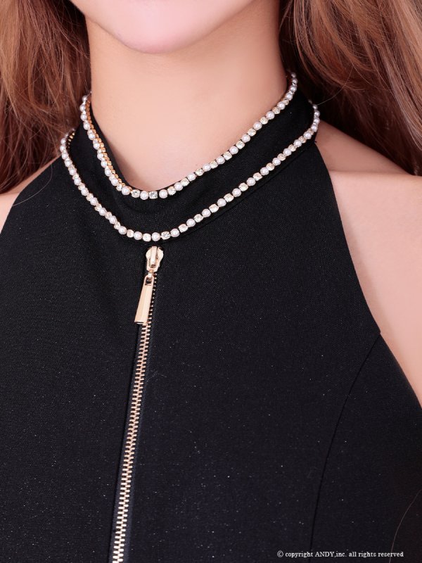 ブラックxホワイト モデル：りり　着用サイズ：Sサイズ