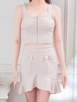 ベージュ モデル：れみ　身長：163cm　着用サイズ：Sサイズ