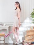 ベージュ モデル：れみ　身長：163cm　着用サイズ：Sサイズ