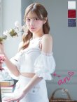 ホワイト　モデル：るり　着用サイズ：Sサイズ