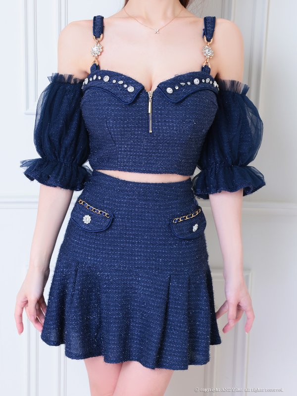 ネイビー モデル：さき　着用サイズ：Sサイズ