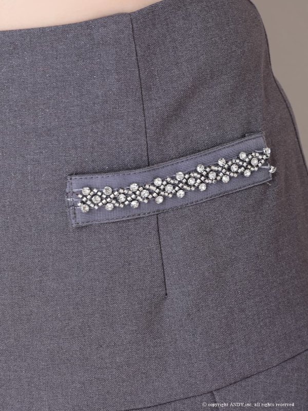 グレー　モデル：ゆめ　身長：160cm　着用サイズ：Sサイズ