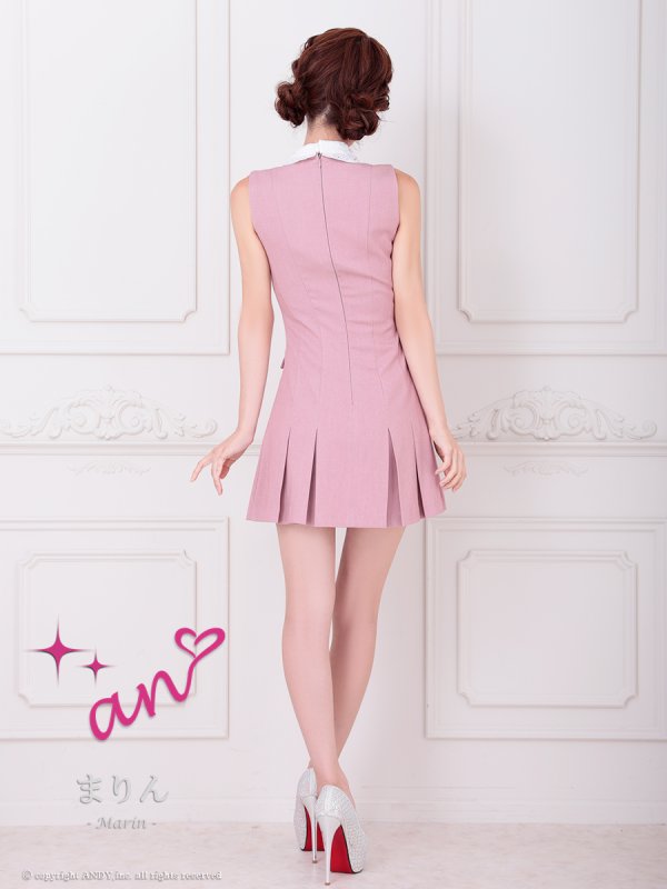 ピンク モデル:まりん 身長:164cm 着用サイズ:Sサイズ