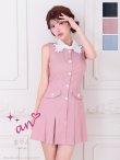 ピンク　モデル：まりん　身長：164cm　着用サイズ：Sサイズ