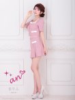 ピンク モデル：まりん　身長：164cm　着用サイズ：Sサイズ