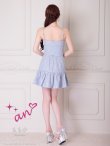 ブルー モデル：ももか　身長：156cm　着用サイズ：Sサイズ
