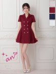 ワインレッド　モデル：まりん　着用サイズ：Sサイズ