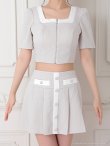 ベージュ　モデル：まりん　着用サイズ：Sサイズ
