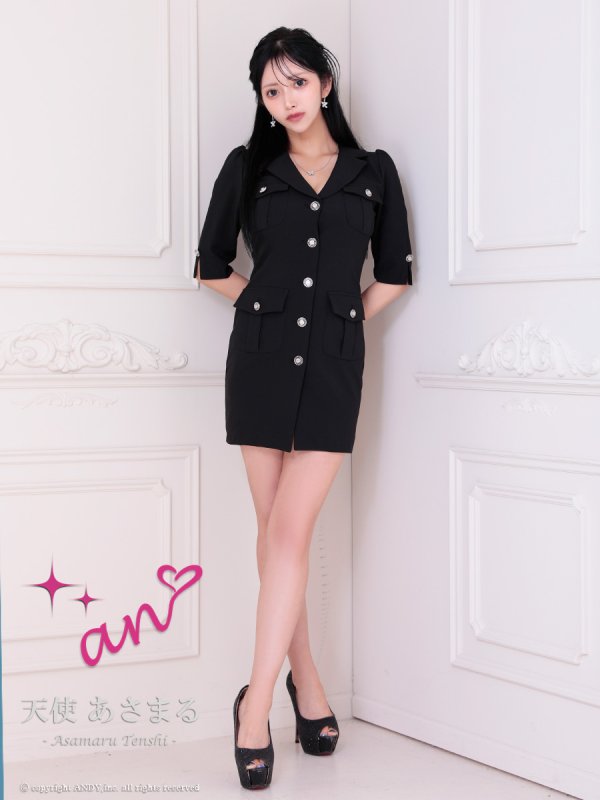 ブラック モデル：天使あさまる　着用サイズ：Sサイズ