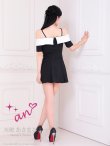 ホワイトxブラック モデル：天使あさまる　着用サイズ：Sサイズ