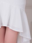 ホワイト モデル：まりん　身長：164cm　着用サイズ：Sサイズ