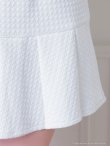 ホワイト×ブラック モデル：さき　着用サイズ：Sサイズ