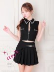 ブラック モデル：ゆめ　身長：160cm　着用サイズ：Sサイズ