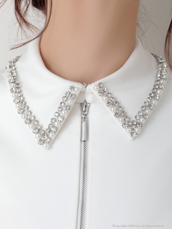 ホワイト モデル：まりん　着用サイズ：Sサイズ