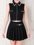 ブラック モデル：ゆめ　身長：160cm　着用サイズ：Sサイズ